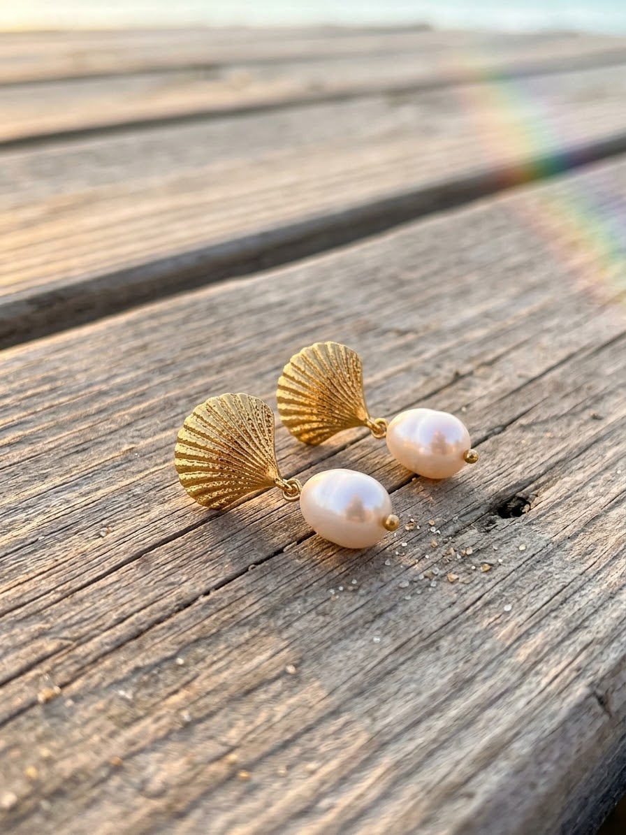 Antigua Scallop Pearls